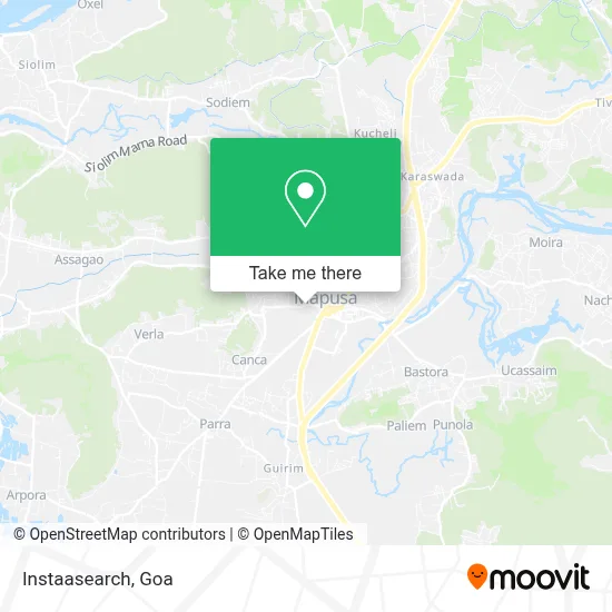 Instaasearch map