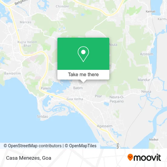 Casa Menezes map