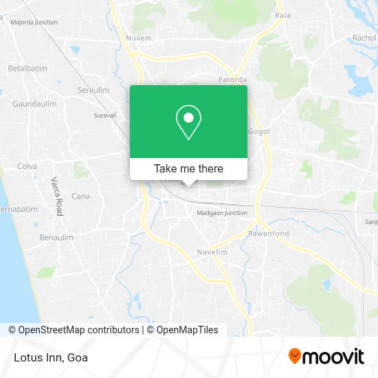 Lotus Inn map