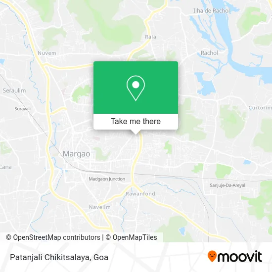 Patanjali Chikitsalaya map