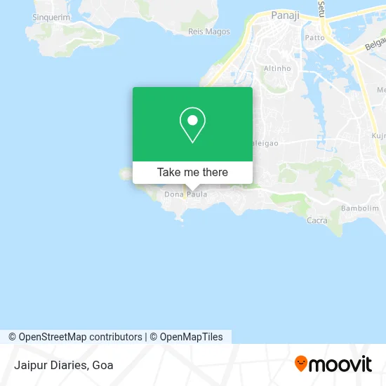 Jaipur Diaries map