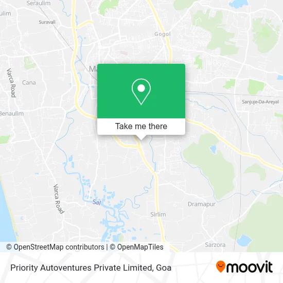 Priority Autoventures Private Limited map