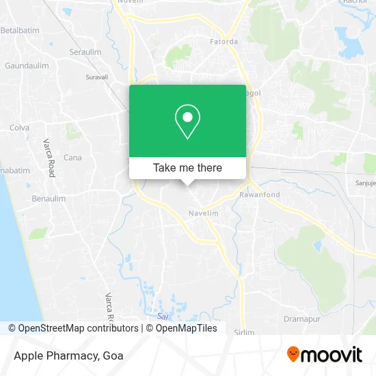 Apple Pharmacy map
