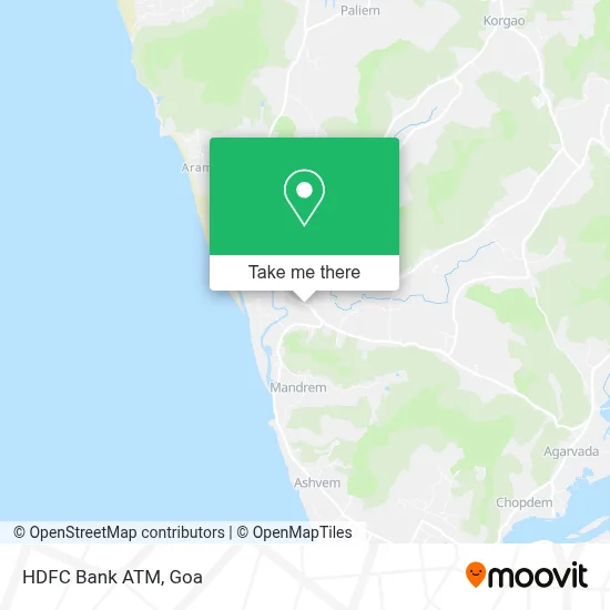 Hdfc Bank Atm map