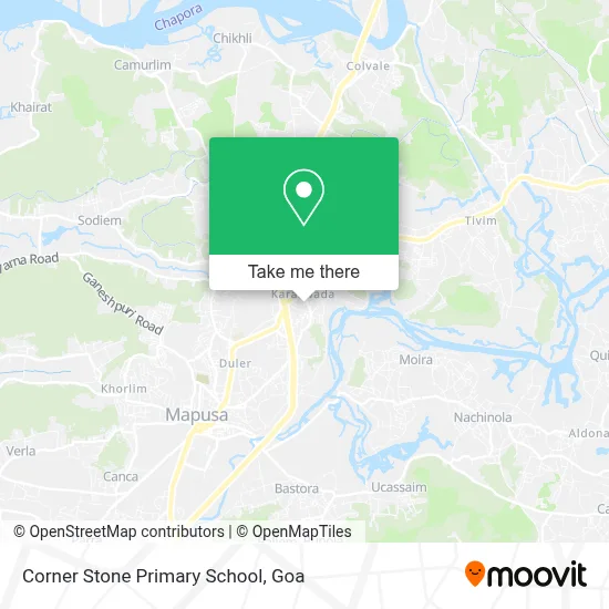 Corner Stone Primary School map