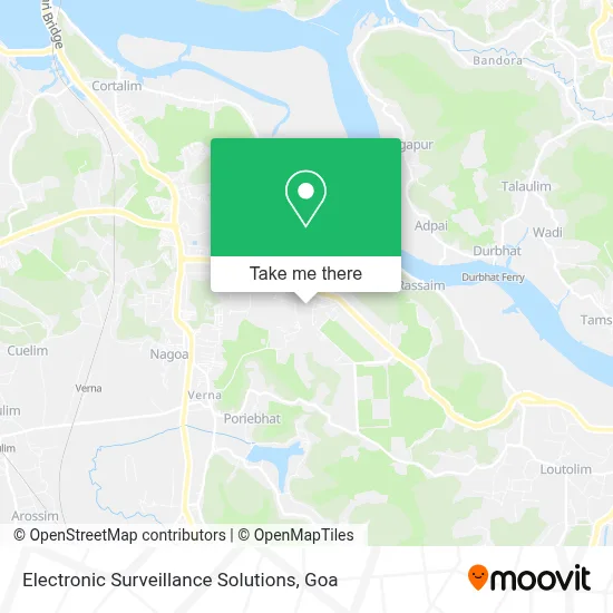 Electronic Surveillance Solutions map