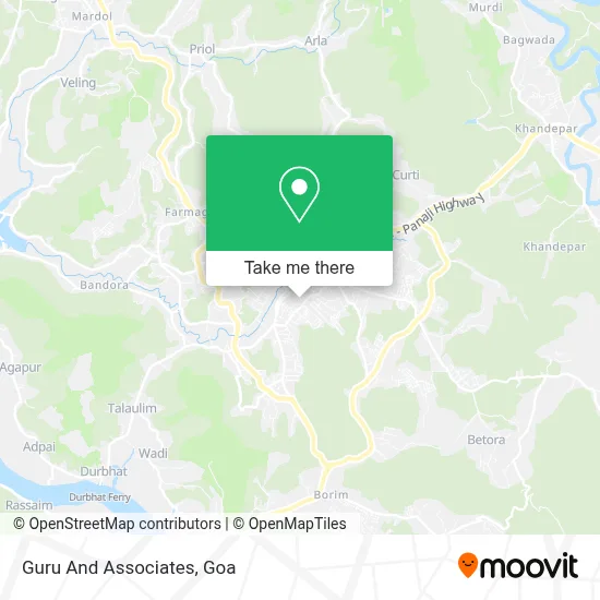 Guru And Associates map
