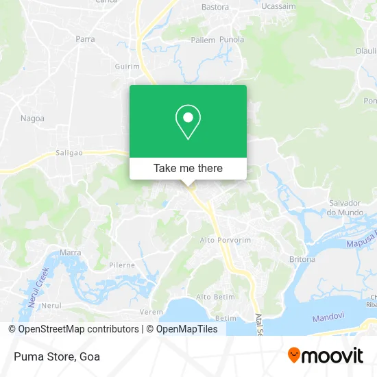 Puma Store map