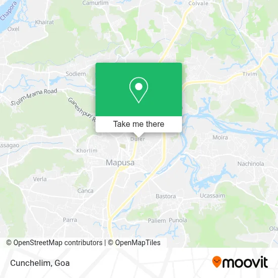 Cunchelim map