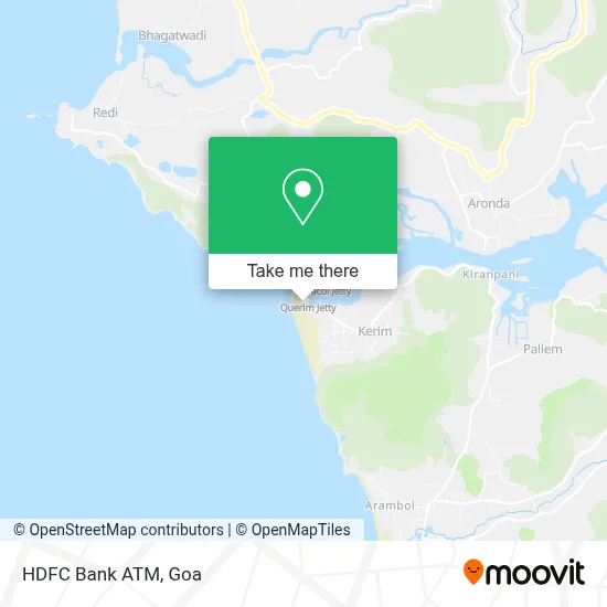 Hdfc Bank Atm map