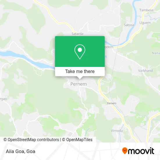 Aiia Goa map