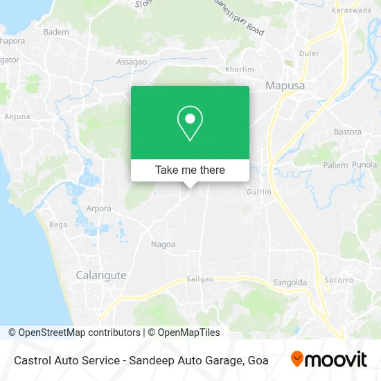 Castrol Auto Service - Sandeep Auto Garage map