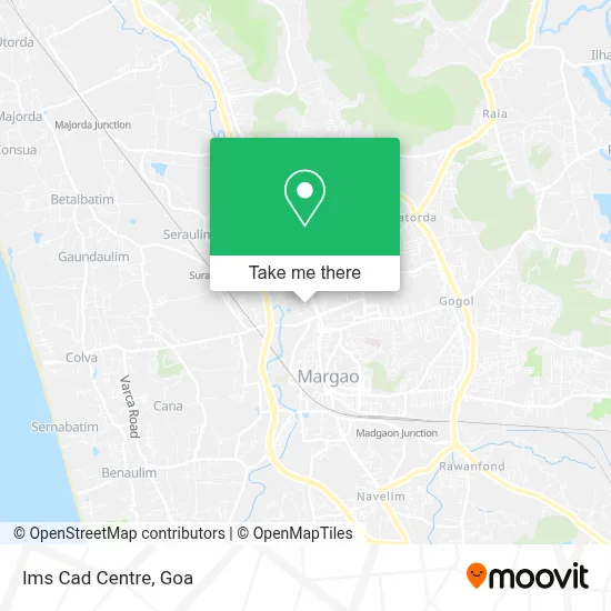 Ims Cad Centre map