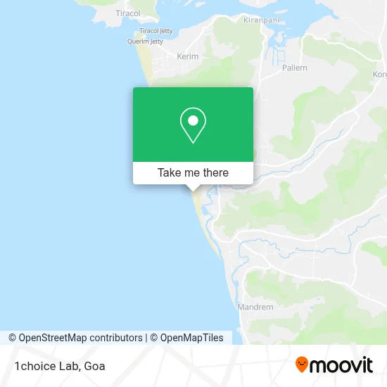 1choice Lab map