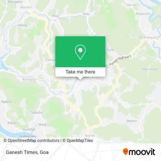Ganesh Times map