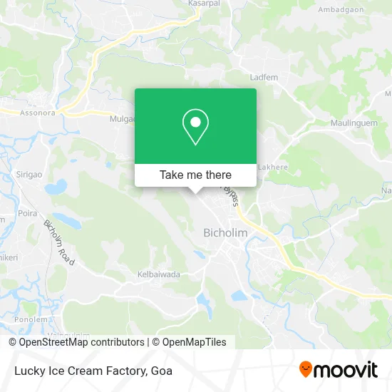 Lucky Ice Cream Factory map