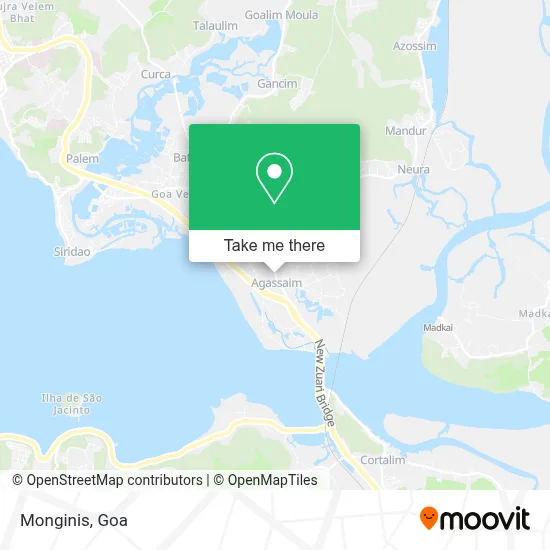 Monginis map