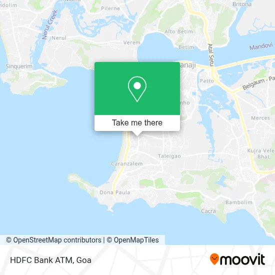 Hdfc Bank Atm map