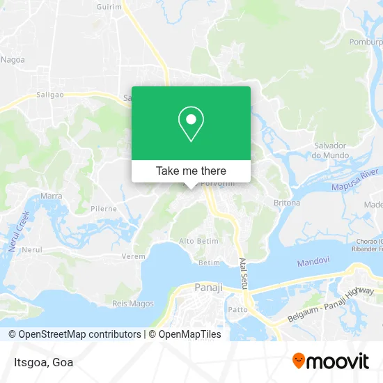 Itsgoa map