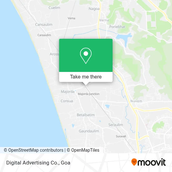 Digital Advertising Co. map