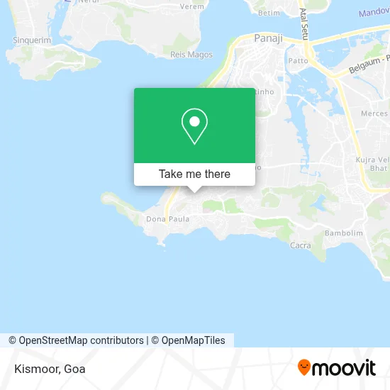 Kismoor map