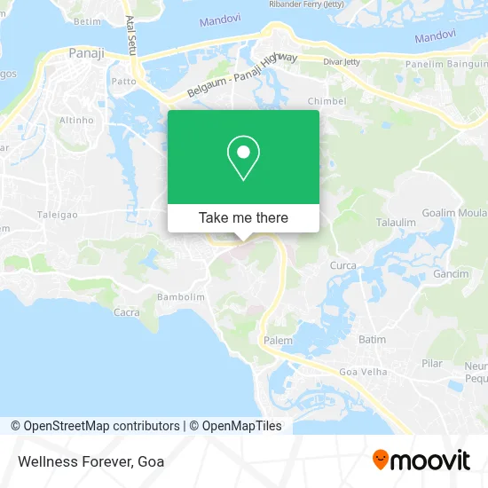 Wellness Forever map