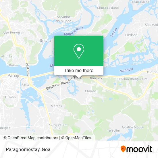 Paraghomestay map