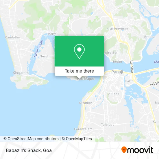 Babazin's Shack map