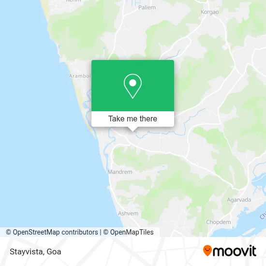 Stayvista map