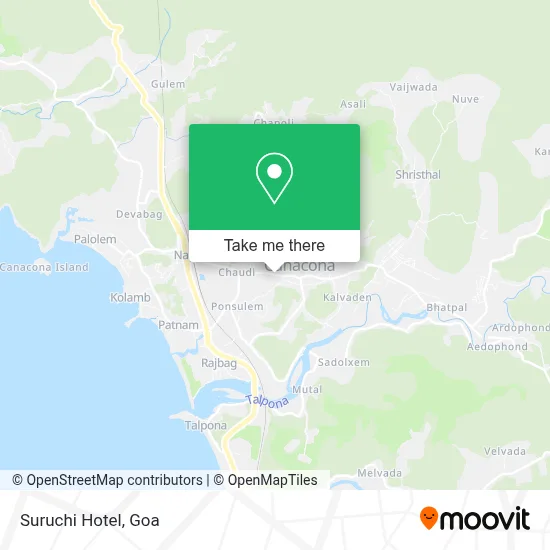 Suruchi Hotel map
