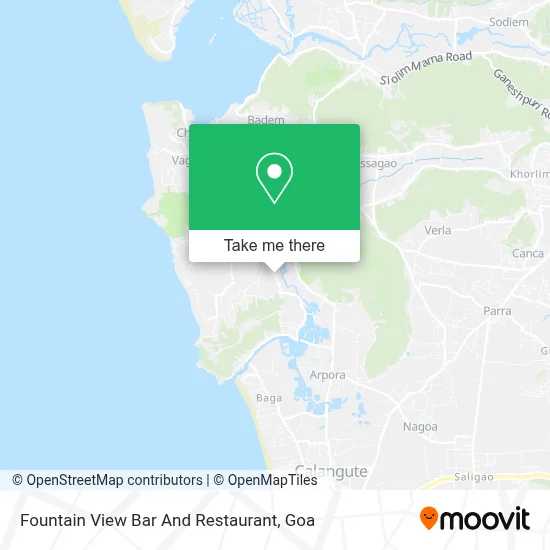 Fountain View Bar And Restaurant map