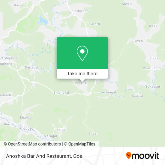 Anoshka Bar And Restaurant map