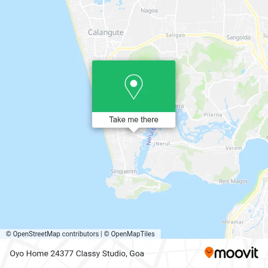 Oyo Home 24377 Classy Studio map