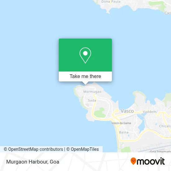 Murgaon Harbour map