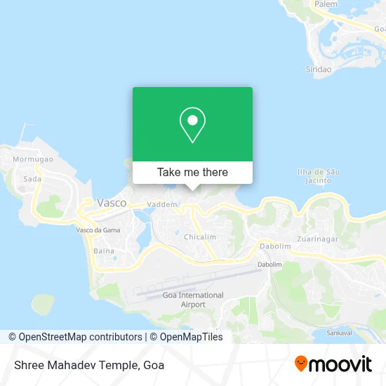 Shree Mahadev Temple map