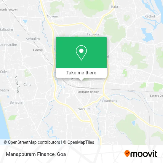Manappuram Finance map