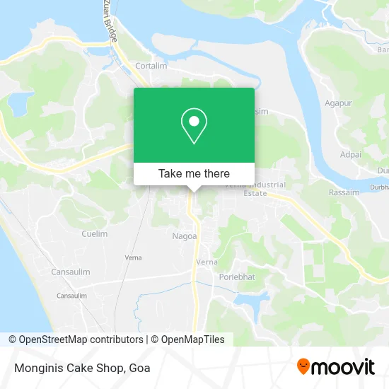 Monginis Cake Shop map