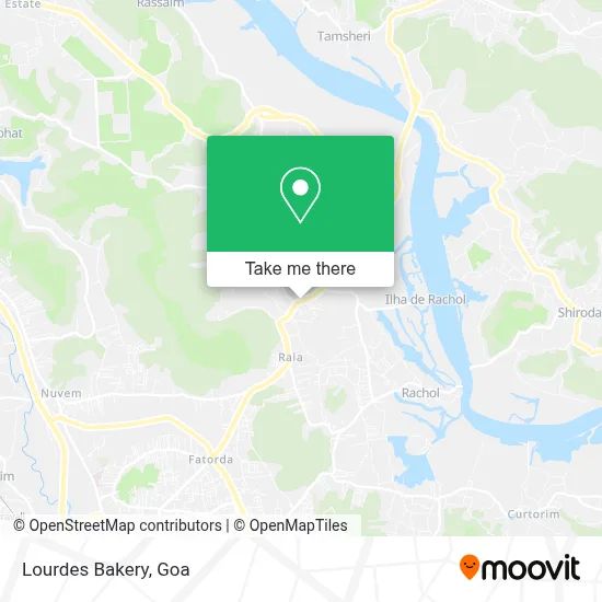 Lourdes Bakery map