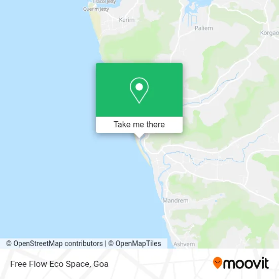 Free Flow Eco Space map