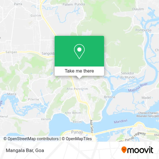 Mangala Bar map