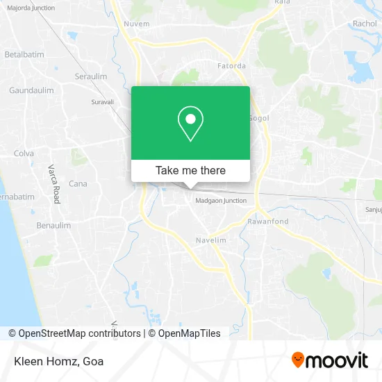 Kleen Homz map