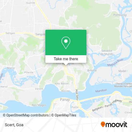 Scert map