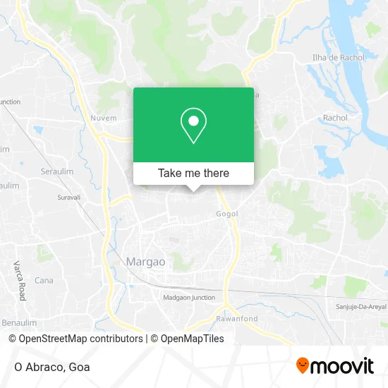 O Abraco map