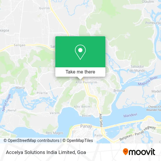 Accelya Solutions India Limited map