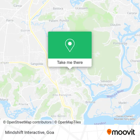 Mindshift Interactive map