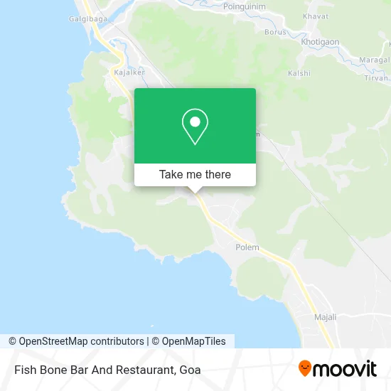 Fish Bone Bar And Restaurant map