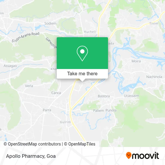 Apollo Pharmacy map