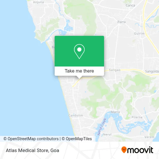 Atlas Medical Store map