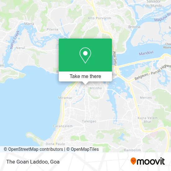 The Goan Laddoo map