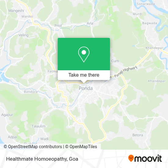 Healthmate Homoeopathy map